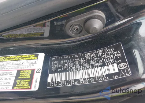 2011 Toyota Corolla Le z USA, uszkodzony, nr VIN 2T1BU4EE9BC551223